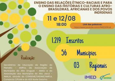 CURSO: Ensino das Relações Étnico-Raciais e para o Ensino das Histórias e Culturas Afro-Brasileiras, Africanas e dos Povos Indígenas
